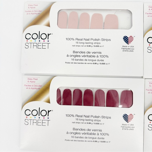 Color Street 4 Piece Bundle of Nail Polish Strips - Picture 2 of 5